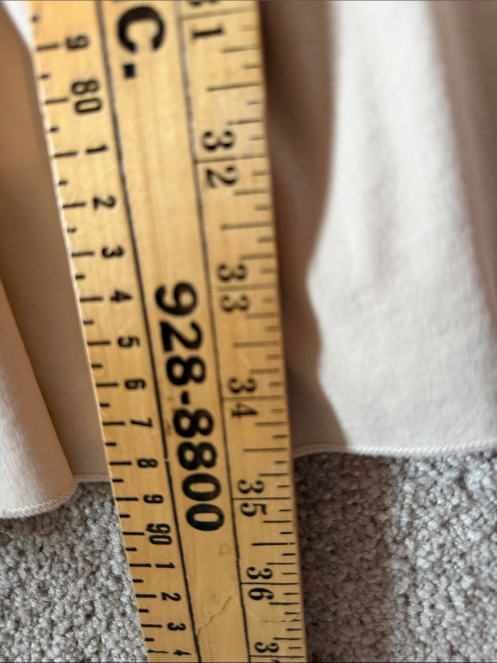 Express Ribbed Knit Scoop-Neck Dress in Ivory Size M - Picture 9 of 9